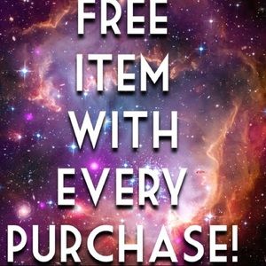 Free gift with any purchase!